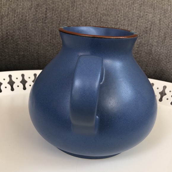 Dansk Mesa southwest blue Portugal pottery pitcher - Picture 3 of 9